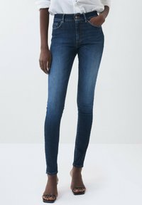 Salsa Jeans - DESTINY  - Oprijete (skinny) kavbojke - Blue Miniaturna slika 1