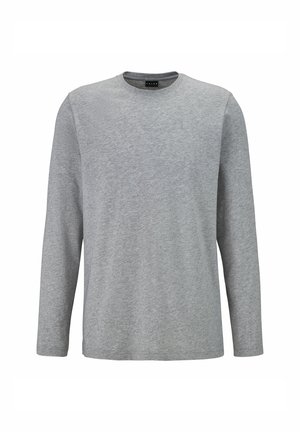 FALKE, Basic T-Shirt Longsleeve - Langarmshirt - light grey