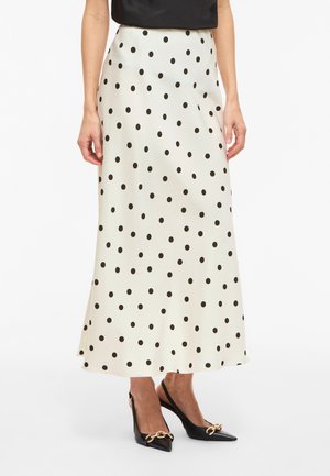 VILA VITWINKLE - Maxiskjørt - birch