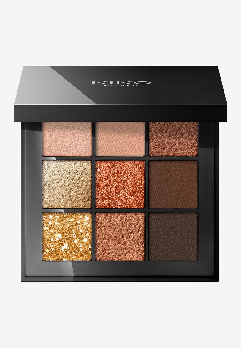 KIKO Milano GLAMOUR MULTI FINISH EYESHADOW PALETTE - Oogschaduwpalet - 01 earth tones