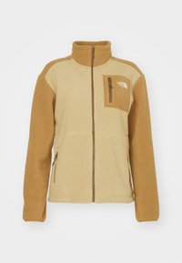 YUMIORI FULL ZIP - Flīsa jaka - utility brown/khaki stone