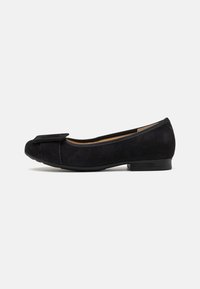 Gabor Femme Comfort Sport Ballerines Compensées - Largeur G, Talon 30 Mm, Velours Et Cuir Pour Un Confort Optimal