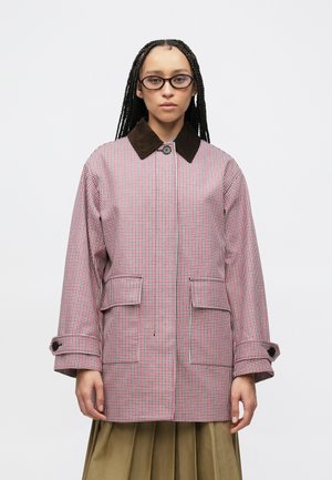 CHECK 2-IN-1 COAT - Abrigo clásico - pitch blue