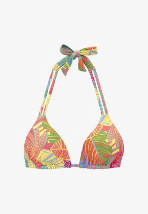 s.Oliver, S.OLIVER TRIANGEL-BIKINI-TOP - Bikini-Top - koralle bedruckt