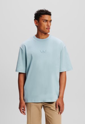 KARL LAGERFELD OVERSIZED SUNGLASSES - T-shirt basic - slate