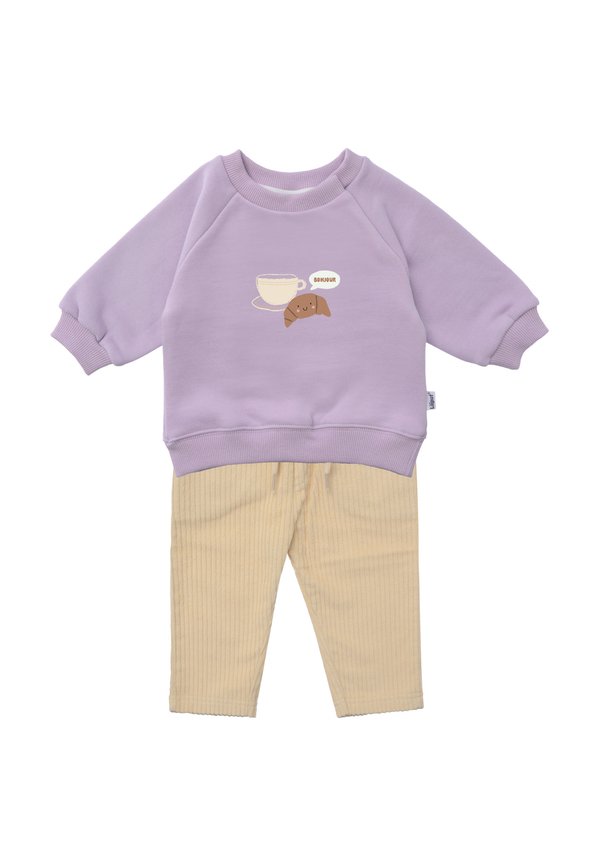 SET - Stoffhose - mehrfarbig