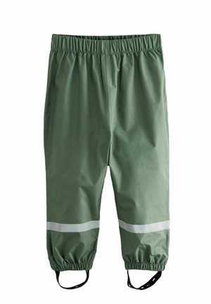 Next Rain trousers - khaki green