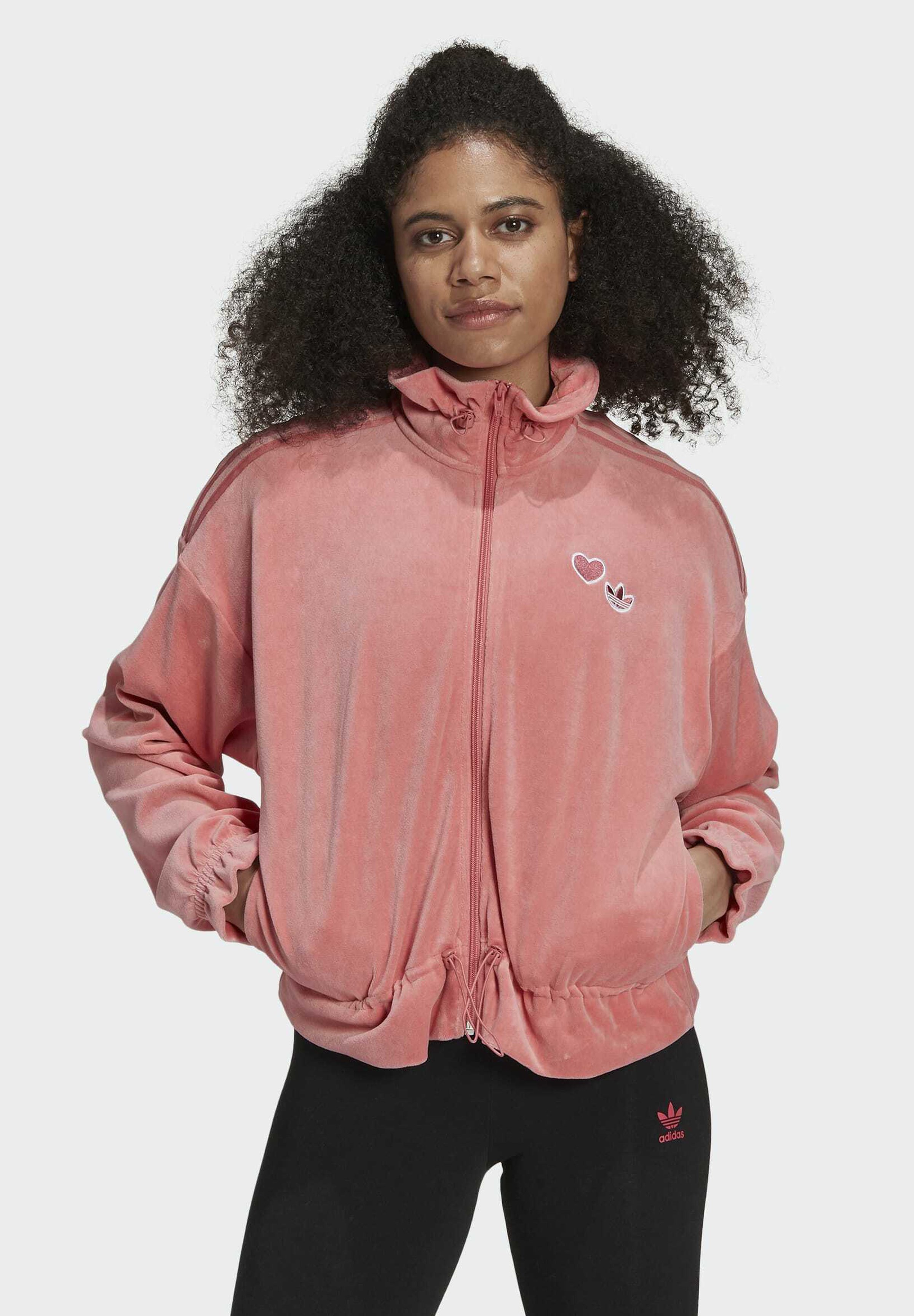 adidas Originals ORIGINALS JACKE - Forro polar - pink/rosa ... ريفيرس adidas Originals ORIGINALS JACKE - Forro polar - pink/rosa ... ريفيرس
