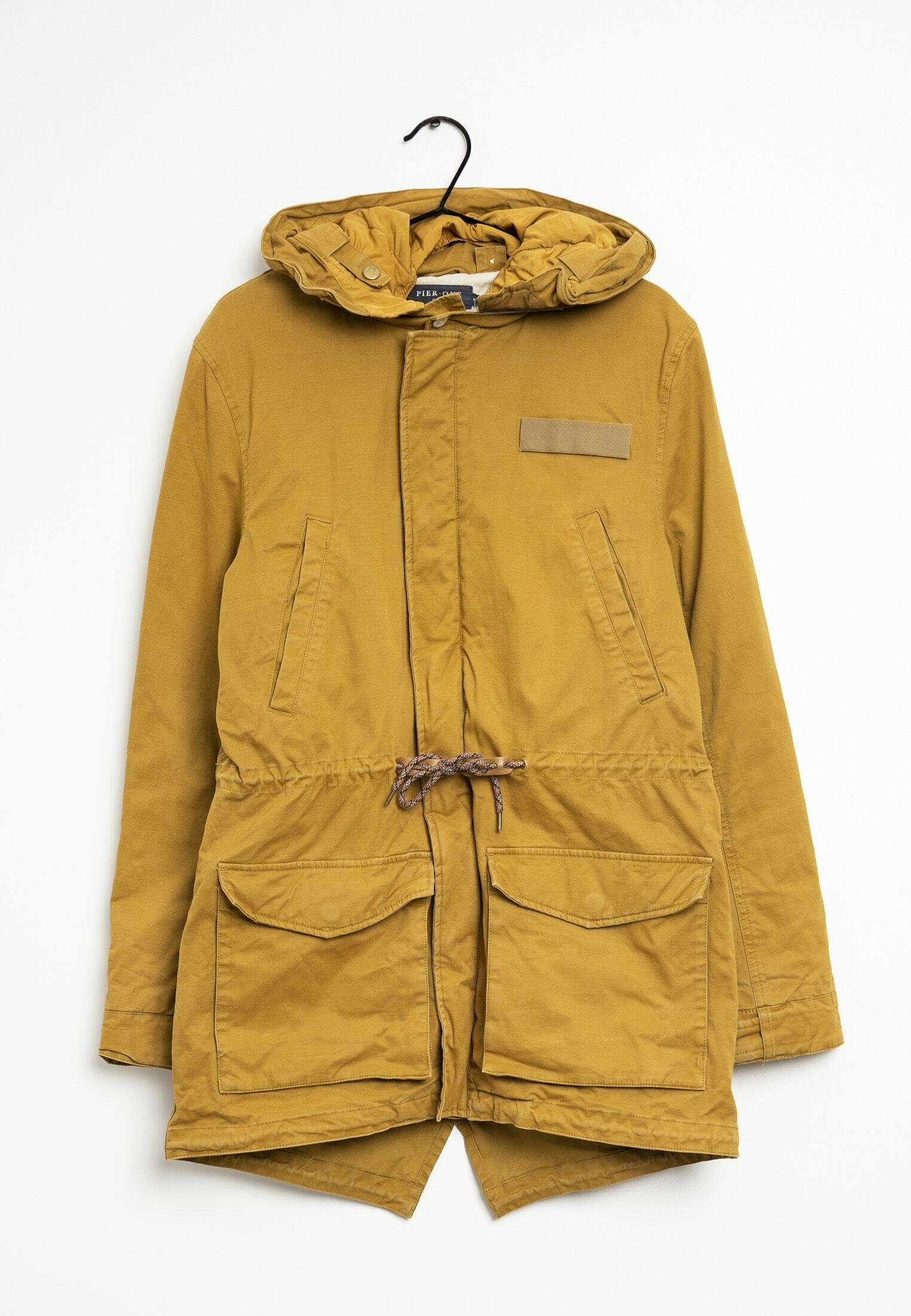 Jacket Steppjacke Gelb Only Stoff WeiÃŸ Blau Gestreift Only