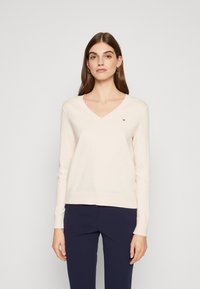 Tommy Hilfiger - STITCH - Maglione - whimsy pink Immagine in miniatura 1