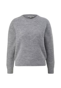 comma Strickpullover - grau