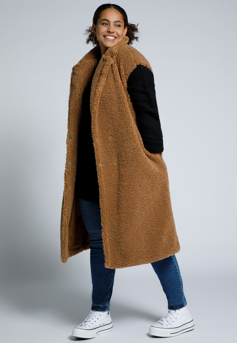 Damen Leichte Jacken | Studio Untold TEDDY Weste tabakbraun/braun - XM36256 Damen Leichte Jacken | Studio Untold TEDDY Weste tabakbraun/braun - XM36256