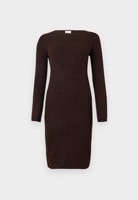 MLRITA DRESS - Obleka/pulover - seal brown