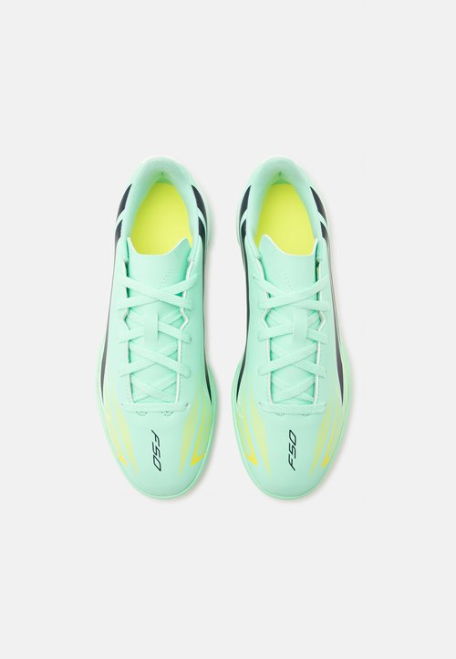 adidas F50 HYPERFAST CLUB TURF KIDS UNISEX - Botines de fútbol para césped - pulse mint/night navy/solar lemon — foto 4