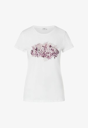 LIU JO, LIU JO LOGO T-SHIRT - Μπλουζάκι με στάμπα - white