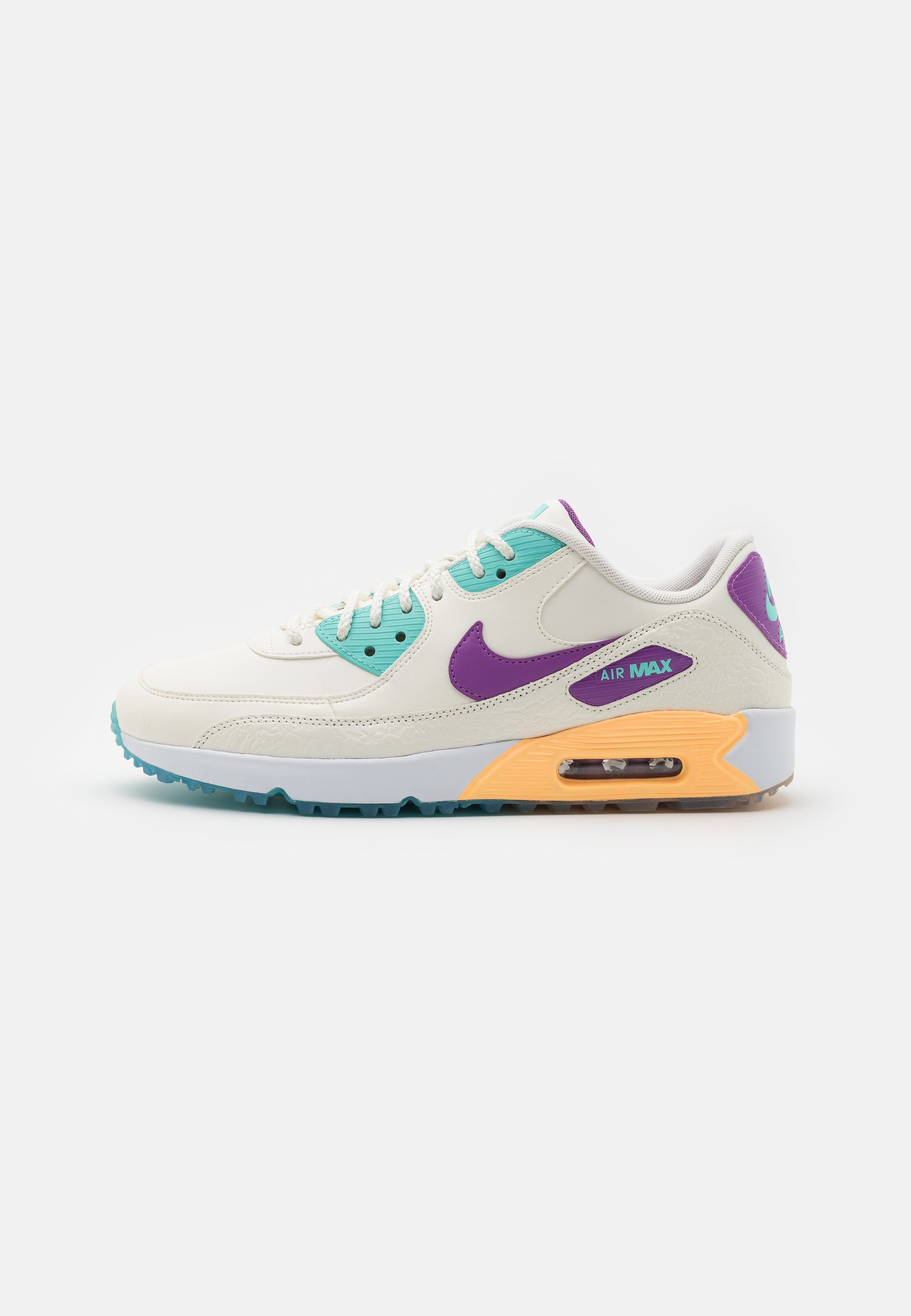 US OPEN AIR MAX 90 G NRG U21 - Chaussures de golf - sail/purple/melon tint US OPEN AIR MAX 90 G NRG U21 - Chaussures de golf - sail/purple/melon tint
