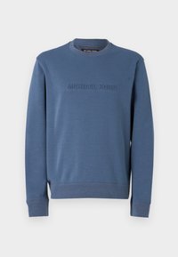 LOGO CREW - Felpa - chambray