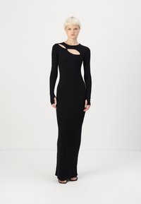 SOMETHINGNEW SNOLIVIA DRESS - Maxikjole - black