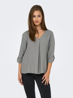 JDY SAY 3/4 V-NECK  WVN DIA - Blouse - wild dove