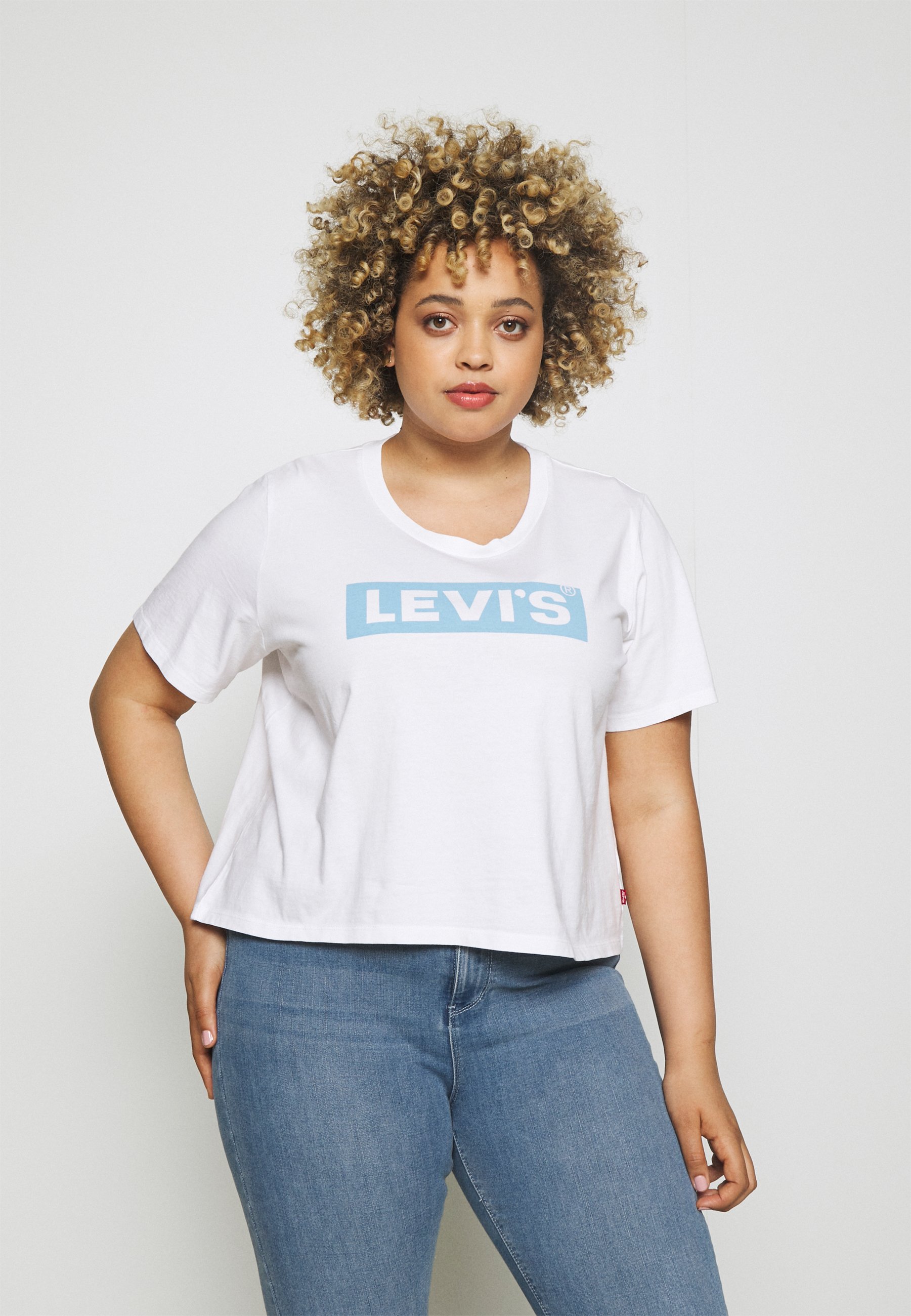 Levi ́s Crop Graphic Plus Size T-Shirt 3x