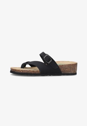 BioNatura, 12A456 - Infradito - black