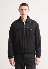 HUGO - BORO - Denim jacket - black Thumbnail Image 1