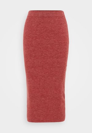 ONLY Tall ONLSADIE SKIRT - Jupe crayon - bordeaux