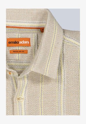 Emilio Adani, GEMUSTERT - Shirt - beige