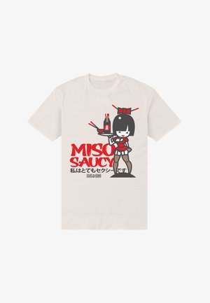 Henry Tiger, MISO SAUCY - T-Shirt print - natural