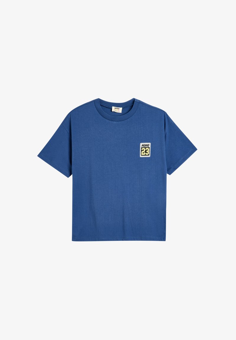 Koton OVERSIZE - T-shirts print - blue