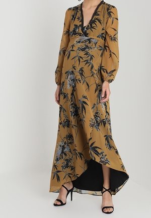 Vestito lungo - ochre