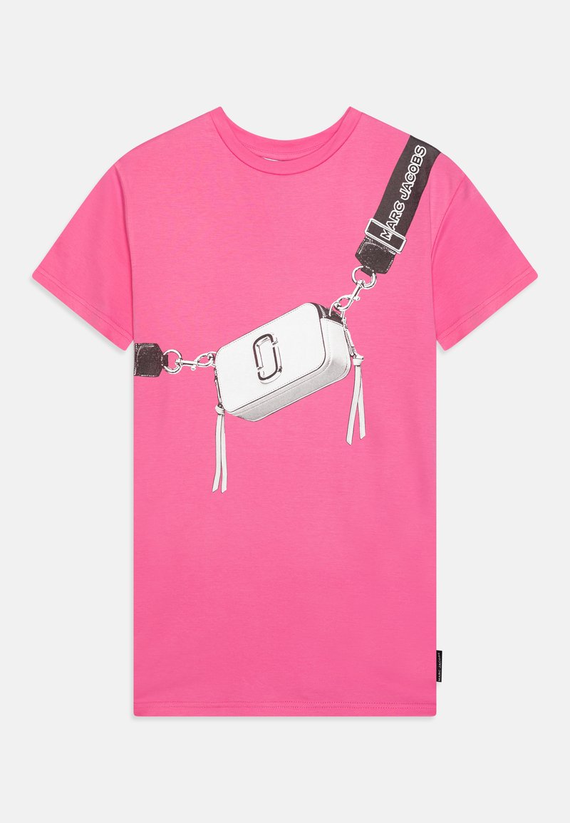 Marc Jacobs SHORT SLEEVED DRESS - Džersejové šaty - dark pink