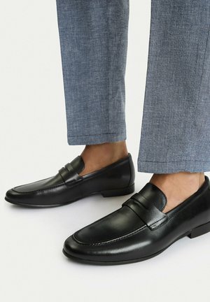 Gino Rossi, GINO ROSSI MEN'S LORDS BLACK - Mocasines elegantes - black