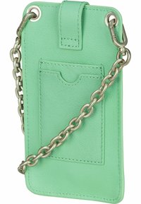 Liebeskind Berlin BASIC MOBILE POUCH EDLE HANDYTASCHE AUS LEDER - Étui à portable - spring water