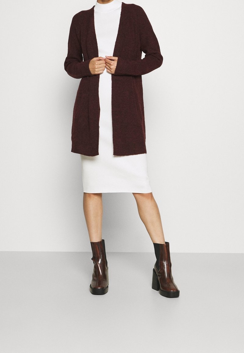 PIECES Tall Kofta - dark red