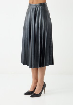 Gonna a pieghe - black