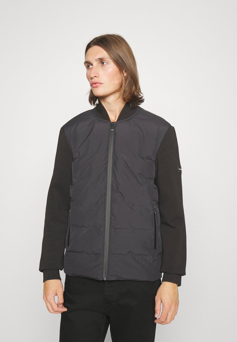 Hackett London HS QUILT FZ Bombertakki black/musta Zalando.fi