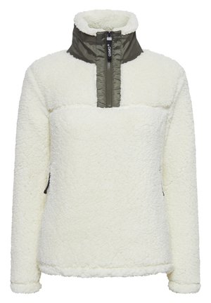 Oxmo OXELINA - Fleece trui - cloud dancer