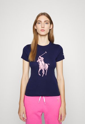 SHORT SLEEVE - T-shirt z nadrukiem - spring navy