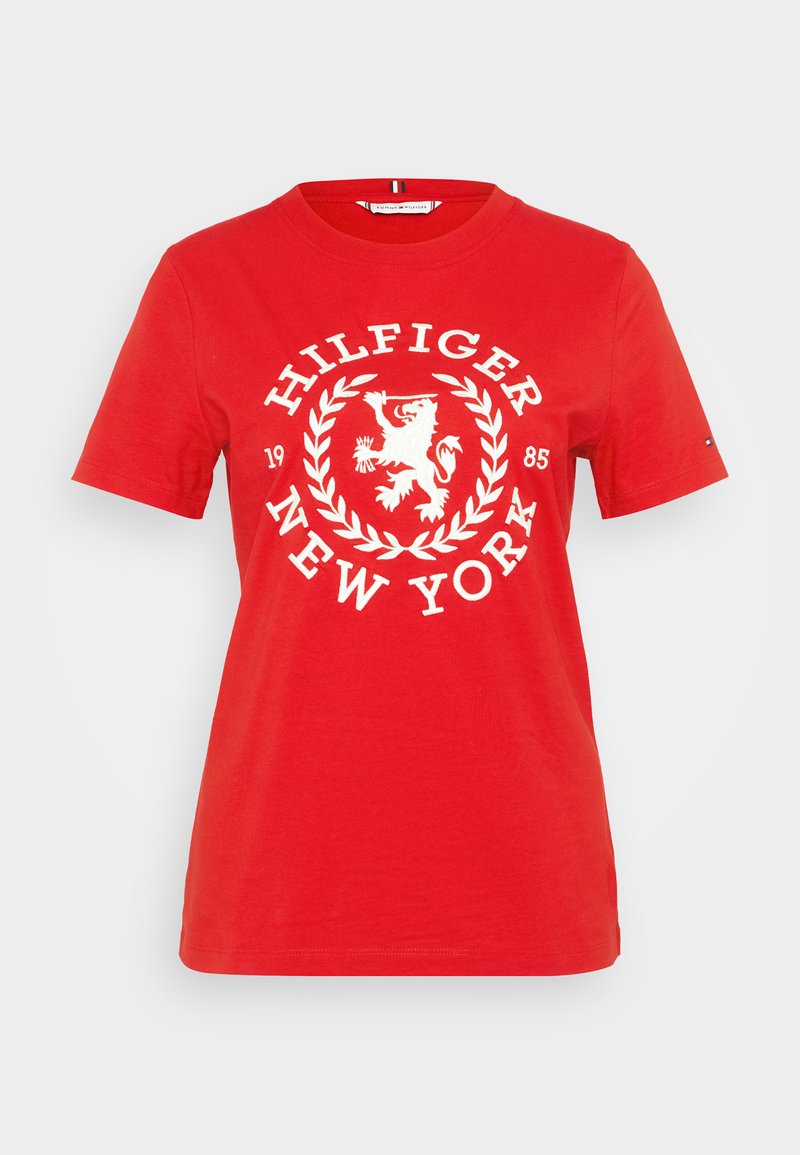 Tommy Hilfiger T-shirt print rood Tommy Hilfiger T-shirt print rood