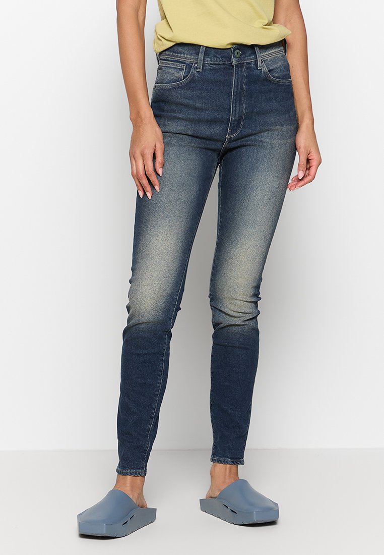 G-Star Jeans Skinny Fit donkerblauw