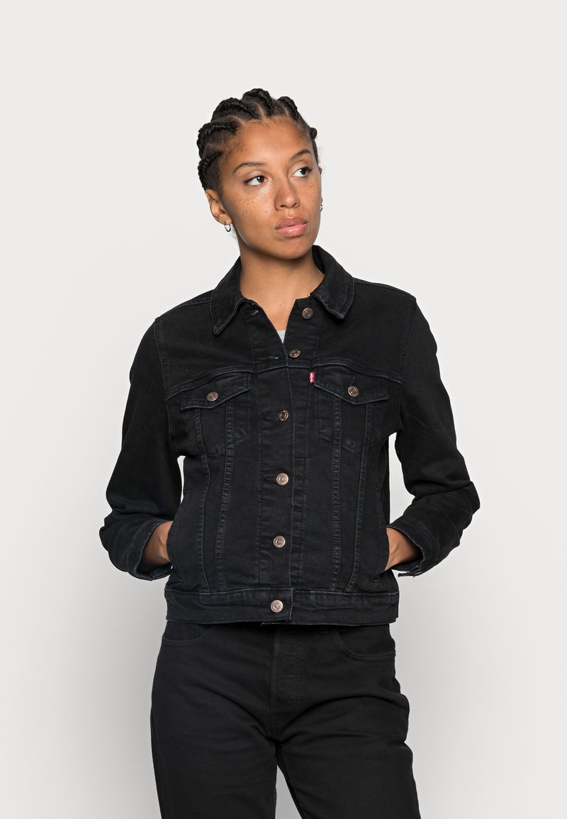 Levi's® - ORIGINAL TRUCKER - Veste en jean - black, Agrandir