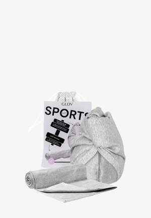 Glov GLOV® SPORTS SET - GYM SET WITH A LIGHTWEIGHT WORKOUT TOWEL AND  - Set pour le bain et le corps - grey