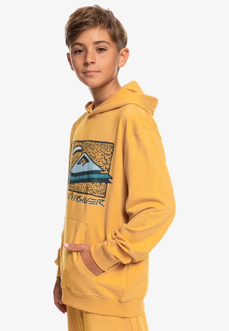 Quiksilver RETRO FADE HOOD YOUTH - Sweatshirt - bright gold/moutarde -  ZALANDO.FR