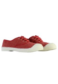 Bensimon TENNIS À LACET BRODERIE ANGLAISE - Sneakers basse - amarante