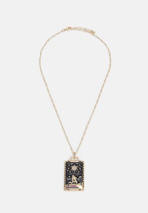 PCANNIANA NECKLACE - Smykke - gold-coloured/black