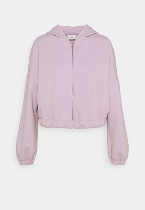 ONLSCARLETT HOOD ZIP - Bluza rozpinana - orchid bloom