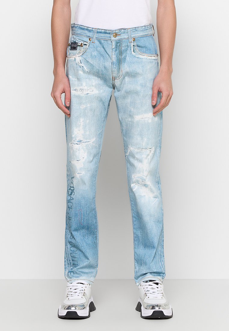 Versace Jeans Couture Straight leg jeans blauw