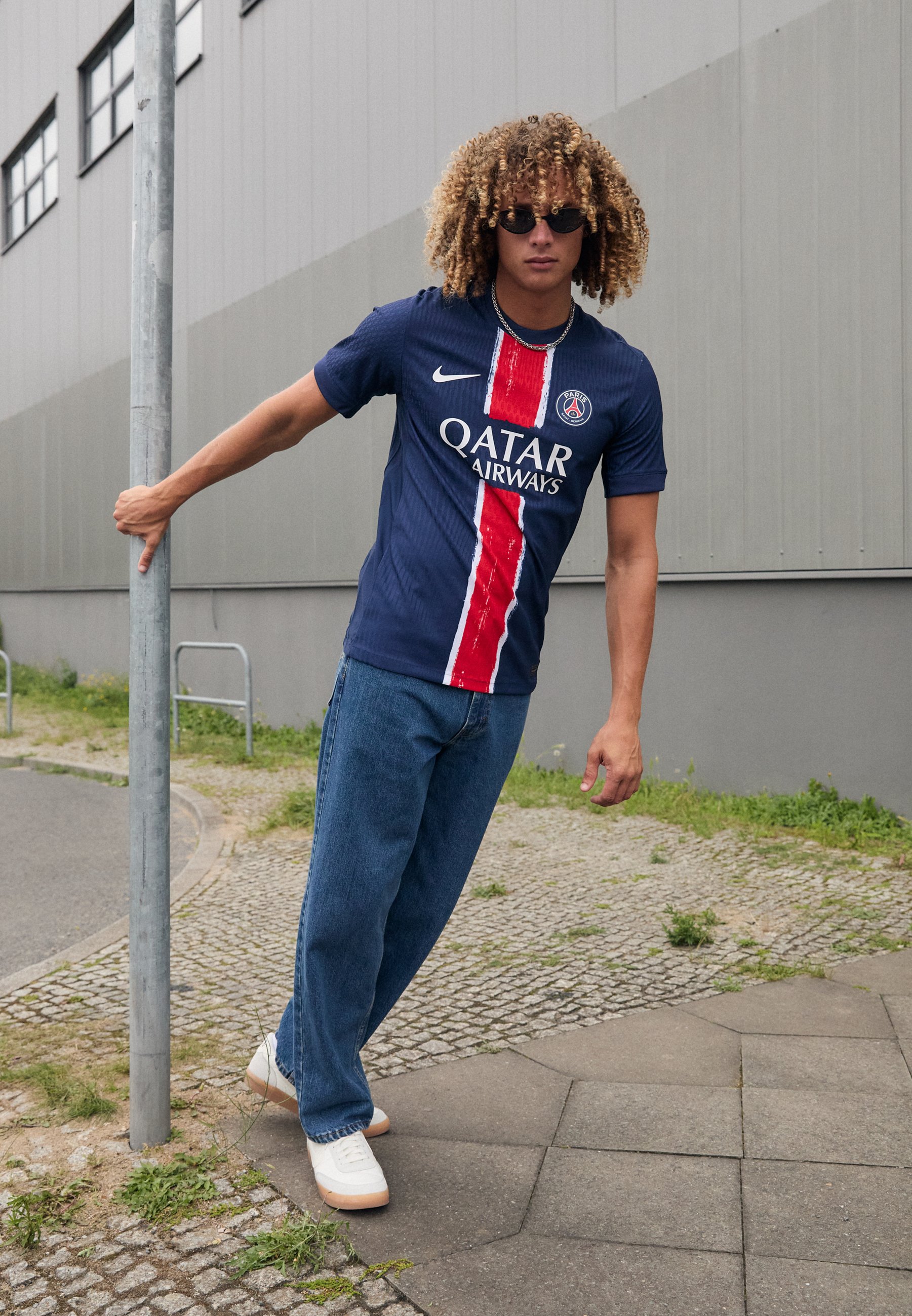 Nike Performance PARIS ST GERMAIN NIKE ADV JERSEY SHORT SLEEVES