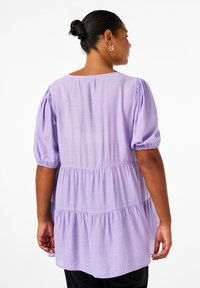 Zizzi MIT A-LINIE UND RELEMENT - Tunika - sand verbena
